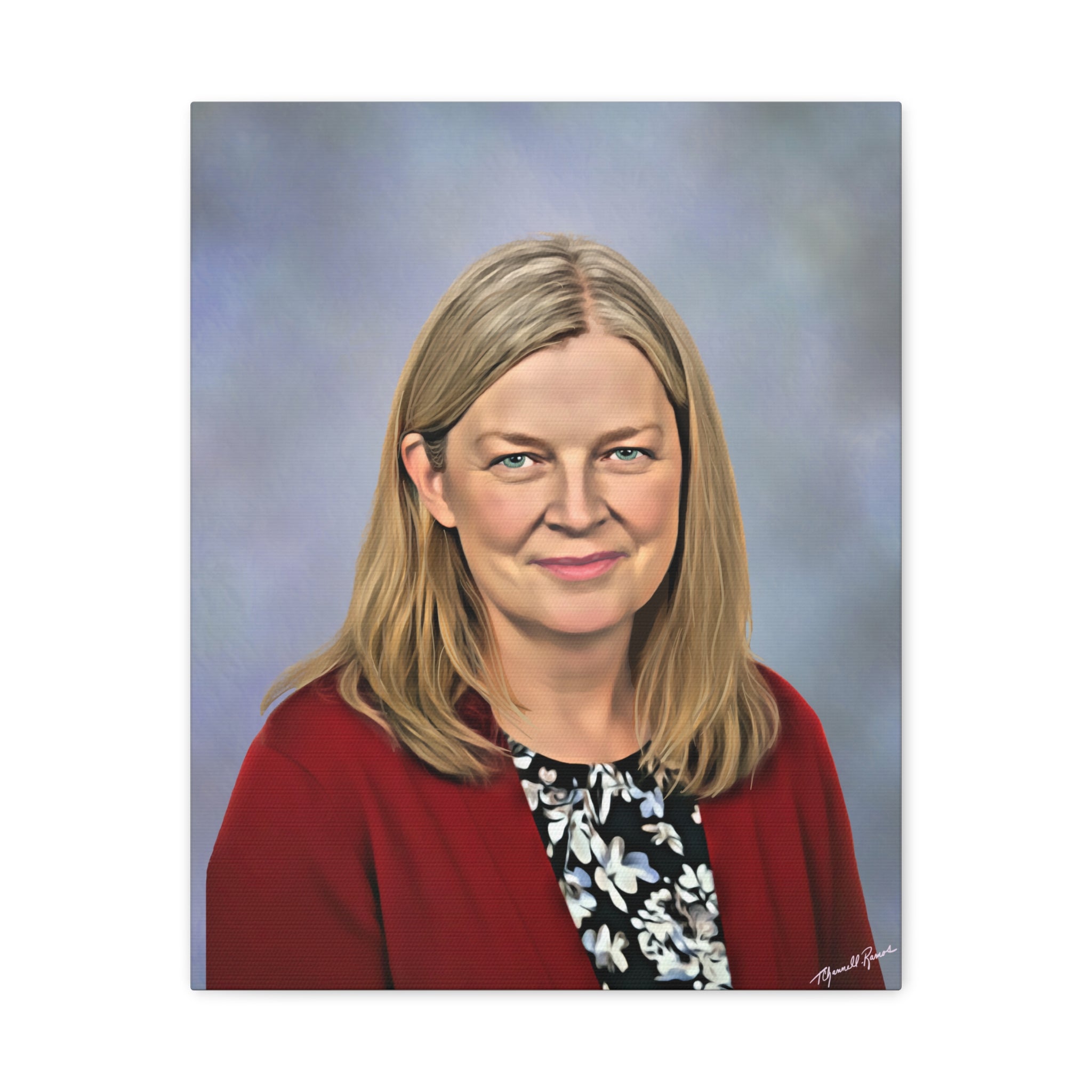 Dawn Garmon Portrait Canvas